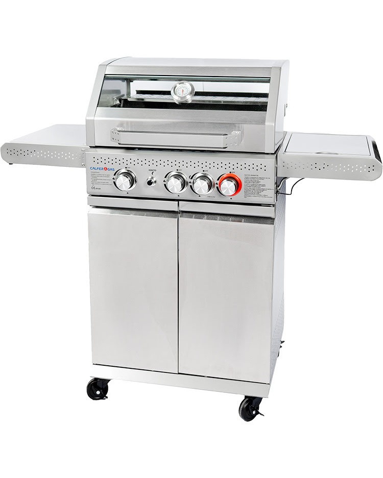 BBQ ΥΓΡΑΕΡΙΟΥ VIEW 3+1 INOX 12.5kW