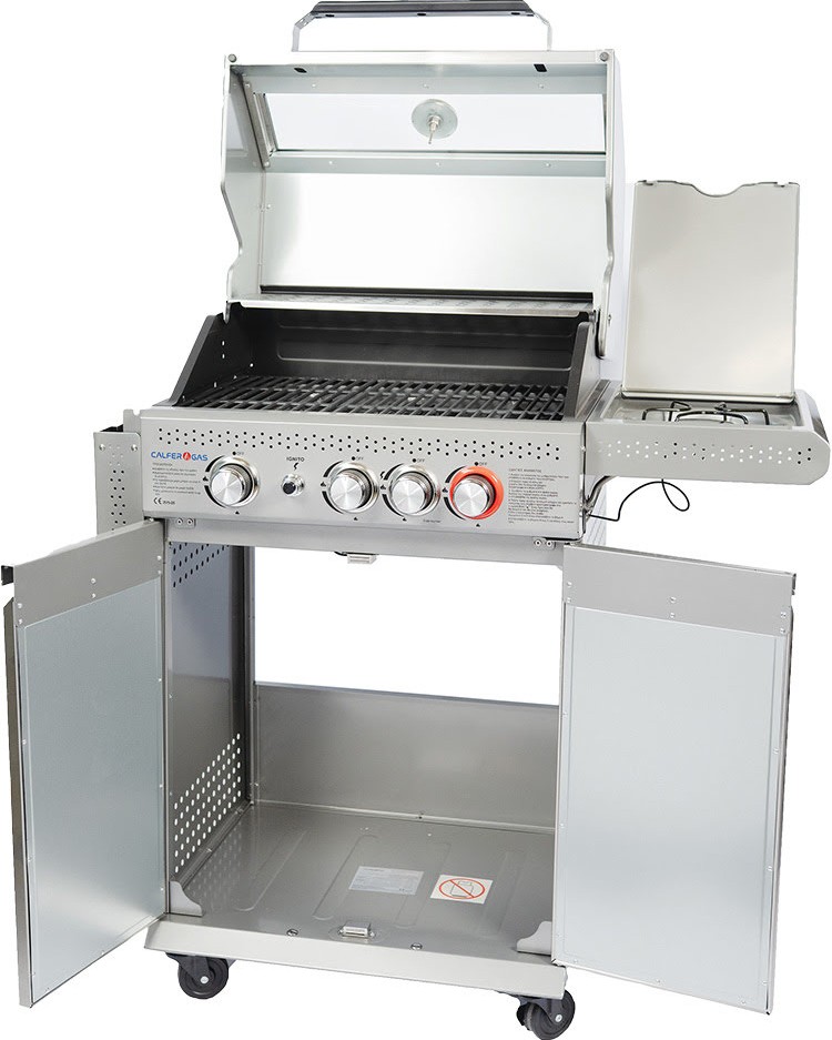 BBQ ΥΓΡΑΕΡΙΟΥ VIEW 3+1 INOX 12.5kW