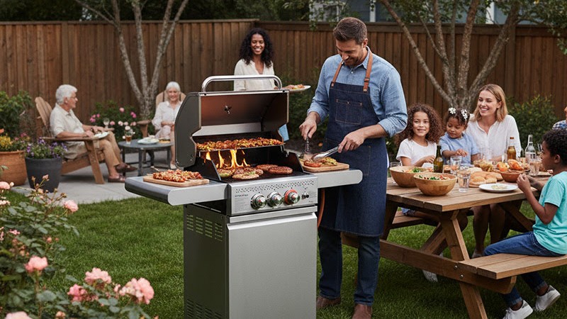 Πώς να Επιλέξετε την Ιδανική Ψησταριά BBQ Υγραερίου για το Σπίτι σας