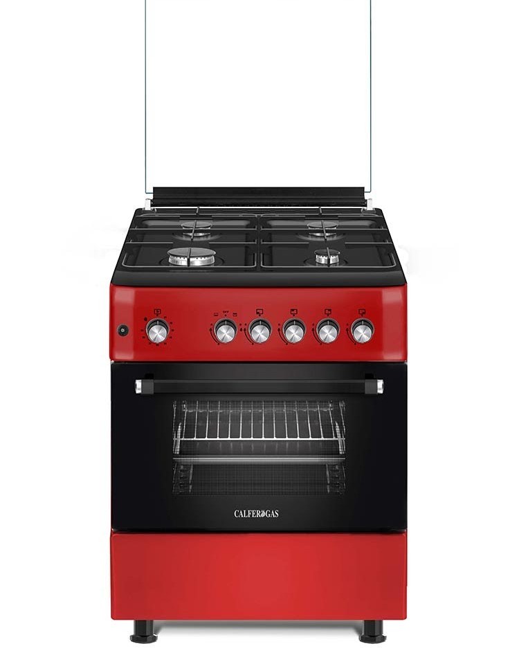Κουζίνα Υγραερίου & Φυσικού Αερίου F6TX40G2 RED